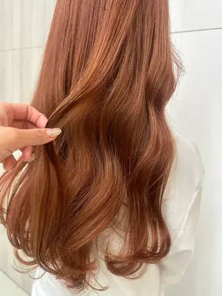 ロング カラー 野々村 麻由のヘアスタイル