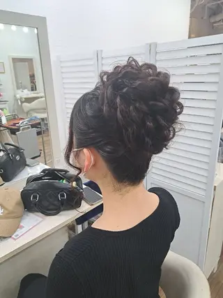 ヘアアレンジ ロング GLOSS心斎橋🌹 はるなのヘアスタイル