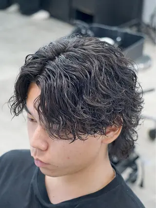 パーマ メンズ 🔱OVARL🔱 メンズパーマ/たいがのヘアスタイル