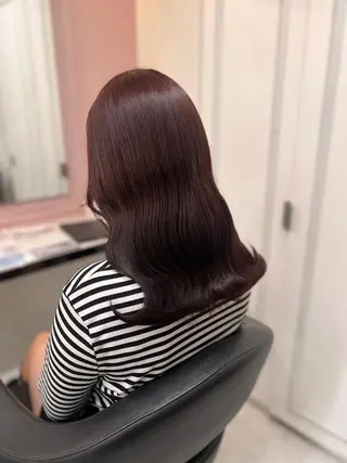 カラー girlな暖色ヘア 🪽🫧ハルナ🎀のヘアスタイル