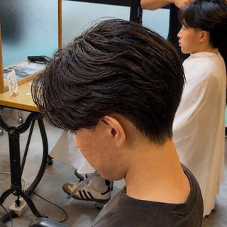 メンズ マッシュ/ショート/ 町田メンズサロンのヘアスタイル