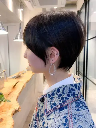ショート カラー メンズ特化 TAKE高崎のヘアスタイル