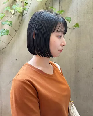 ショート カラー ボブ/ショート 吉田竣のヘアスタイル