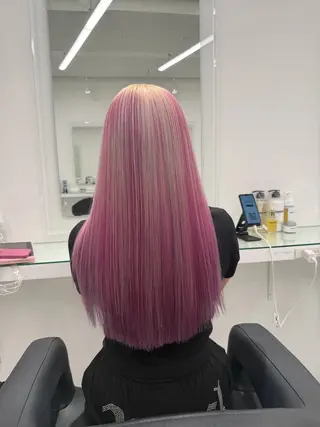 ロング カラー ❄最強かわいいカラー ❄️MINA❄️のヘアスタイル