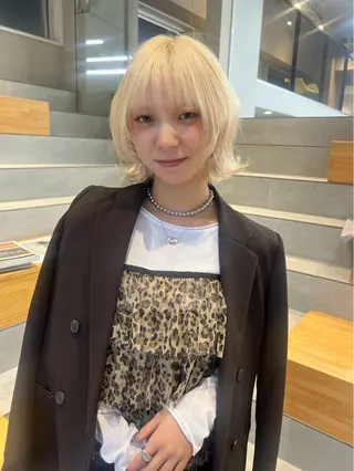 ショート カラー 吉沢遣人/レイヤー /髪質改善のヘアスタイル