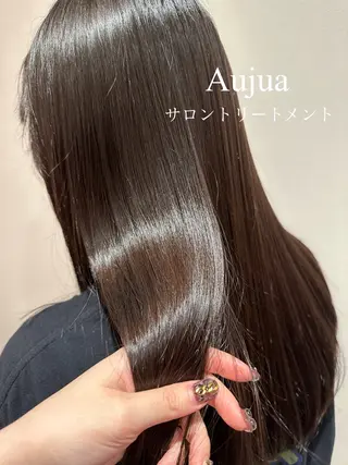 ロング 竹村 アカリのヘアスタイル