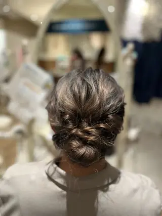 ヘアアレンジ 🧡艶髪・ゆるふわ style💛ミユのヘアスタイル