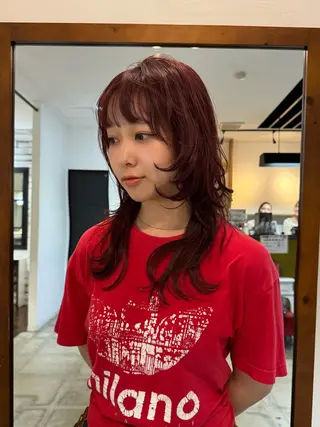 ロング 小林 翼のヘアスタイル