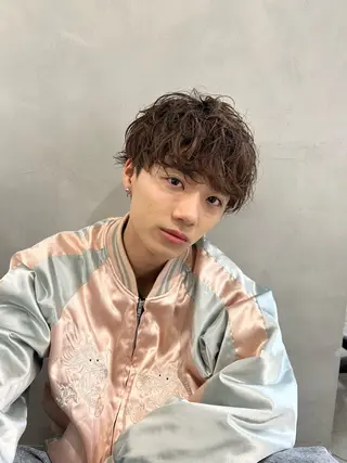 パーマ メンズ メンズ清潔感のプロ 💈メンズパーマ藤田のヘアスタイル