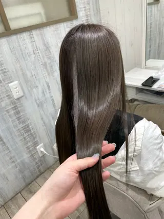 ロング ネモトメイナ🌿 今月末で退職しますのヘアスタイル