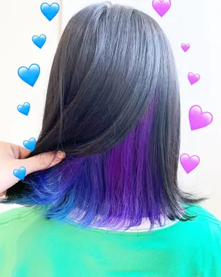 ミディアム カラー 新宿駅近♡個室 ♡関口三都季🌜のヘアスタイル