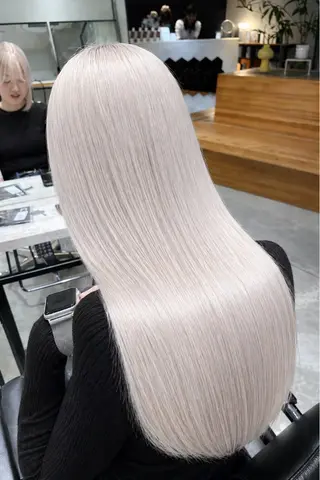 セミロング カラー ヘアアレンジ 🍯傷ませないカラー 髪質改善🍯彪雅のヘアスタイル