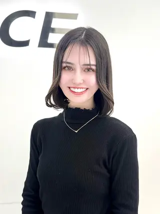 ショート カラー ヘアアレンジ 縮毛矯正🤍 盛れるボブ/ひかりのヘアスタイル