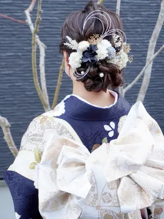 ロング ヘアアレンジ Primus ﾌﾟﾘﾑｽのマツエク・マツパデザイン