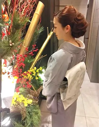 ヘアアレンジ 垢抜けヘアメイク職人 💄甲斐恵和のヘアスタイル