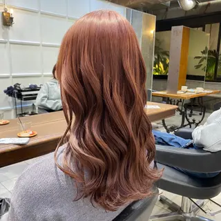セミロング カラー 透明感カラー🌿 グレージュ🐺陽介のヘアスタイル