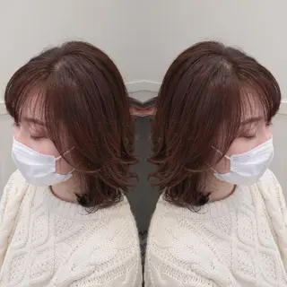 ミディアム Yuka ∥ 深層筋 ×睡眠改善ヘッドスパのヘアスタイル
