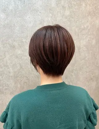 ショート カラー 【enil代表】 杉林和哉のヘアスタイル