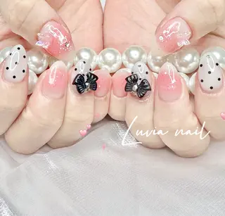 ネイル 🎀Luvia ワンホンネイル💫のネイルデザイン