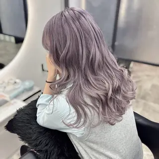 ロング カラー Ren. 🦋デザインカラーのヘアスタイル