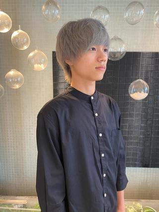 ショート 横地 凌のヘアスタイル