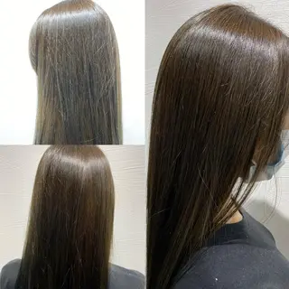 ロング 堀 広夢のヘアスタイル