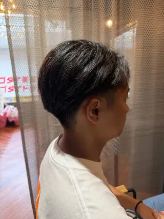 ショート メンズ メンズカット／パーマ 牛尾丈のヘアスタイル