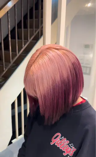 ショート カラー 🧸艶髪ハイトーン 🍪chan🍯のヘアスタイル