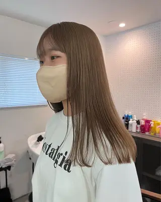 ミディアム カラー メンズショート 店長 清原佑太のヘアスタイル