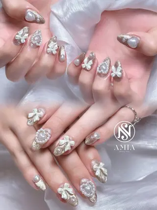 セミロング 🌟AMIA BEAUTY🌟のネイルデザイン