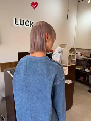 ミディアム 馬場 涼平のヘアスタイル