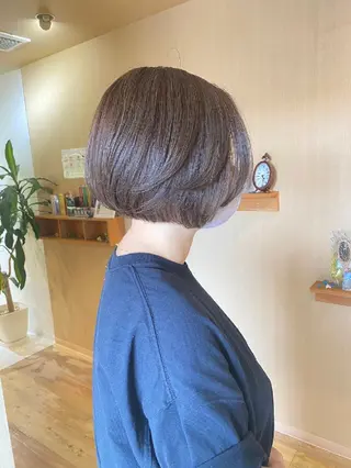 カラー ショート ひちわ あゆみのヘアスタイル