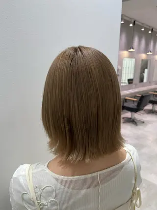 ミディアム 野村 佳蓮のヘアスタイル