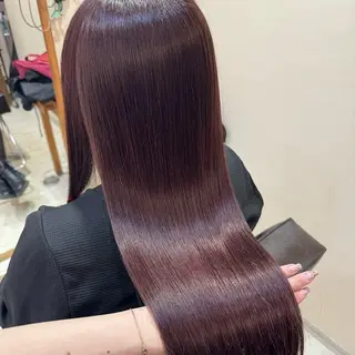 ロング カラー ⟡.·Fuka/ ヘアメ🎀暖色カラーのヘアスタイル