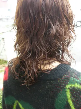 セミロング Hair vita Namiのヘアスタイル