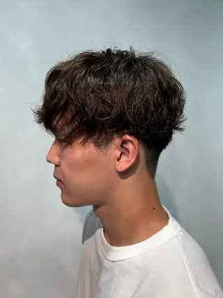 パーマ メンズ 松野 和志のヘアスタイル