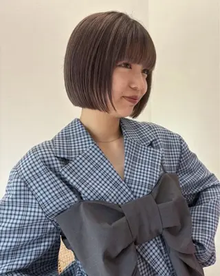 ショート 大人韓国レイヤー🫧 暖色カラー/はるのヘアスタイル