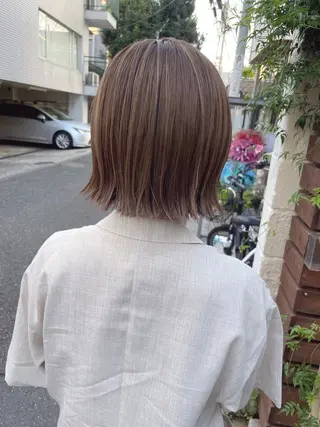 ショート カラー 大人女性ショート専門 tomodaのヘアスタイル