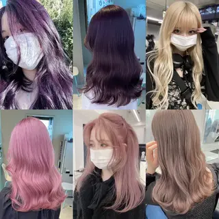 カラー 🤍ブリーチなし ブラウンhimi🤍のヘアスタイル