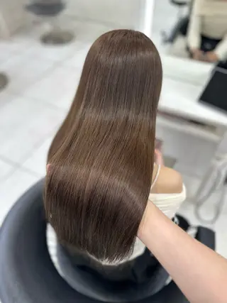 ロング カラー 艶髪/ブリーチ🌟 銀座/HARUKAのヘアスタイル