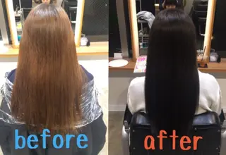 カラー moanin モーニンのヘアスタイル