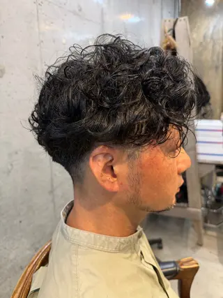 ショート パーマ ヘアアレンジ メンズ 🍀Ryosuke 🍀のヘアスタイル