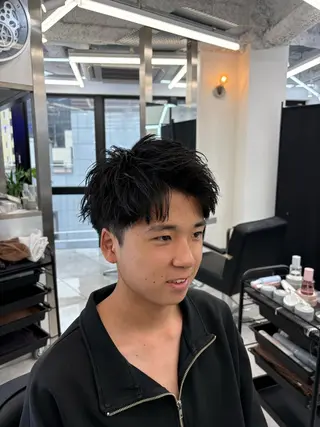 ショート メンズ ✂︎大宮/海外風/ 無造作/ジャス✂︎のヘアスタイル