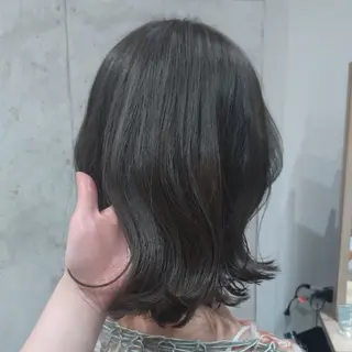 ミディアム カラー ヘアアレンジ/柔らか 艶カラー/AKARIのヘアスタイル