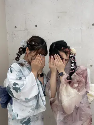 ヘアアレンジ monaヘアアレンジ 🎀/お呼ばれのヘアスタイル