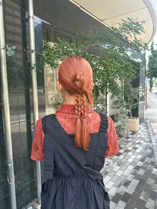 ヘアアレンジ カラーモデル０円／ 🎀Nanase‎のヘアスタイル