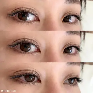 マツエク・マツパ WHITE EYE 🤍Mayukaのマツエク・マツパデザイン
