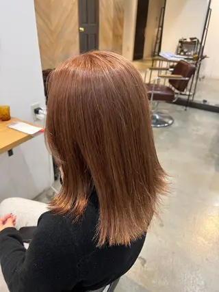 カラー beleefric 🩵チセのヘアスタイル