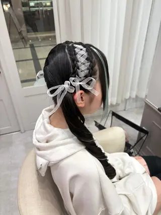 ヘアアレンジ lien eriiのヘアスタイル