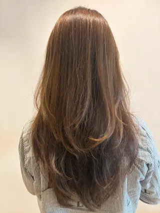 ロング カラー 🌹艶髪カラー🌹 津田晴加【西荻窪】のヘアスタイル